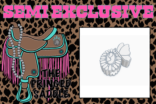 Butterfly w turquoise straw topper digital