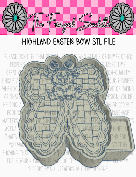 Highland Easter bow STL