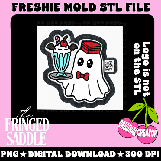 Spooky ghost butler STL