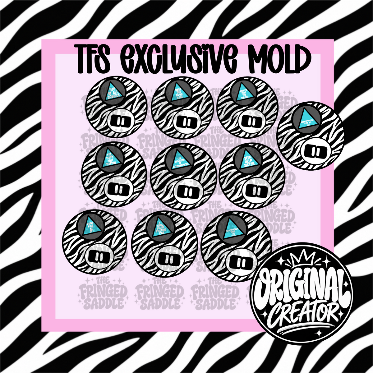 Magic 8 ball cardstock digital