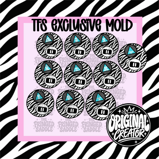 Magic 8 ball cardstock digital