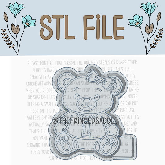 Sports Teddy STL