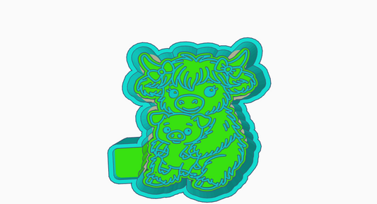 highland w pig plushie